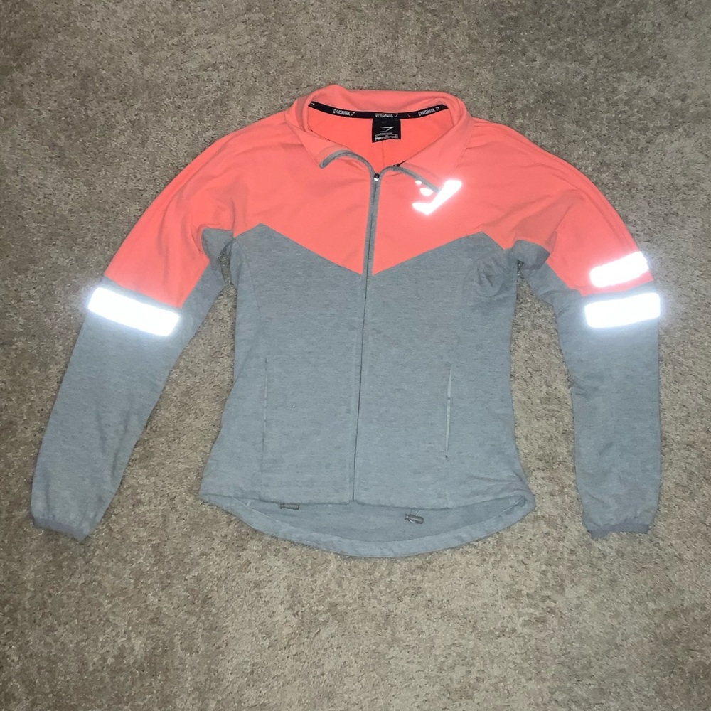 Gymshark zip up sweatshirt